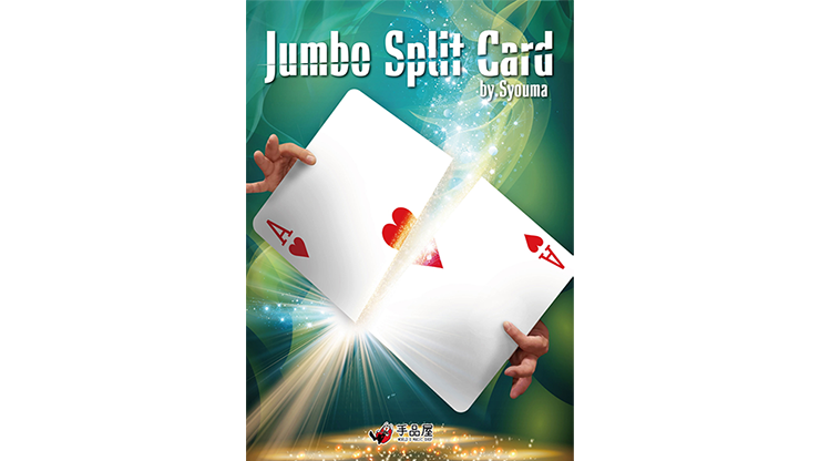 JUMBO Split Card by Syouma – Trick - magic tricks