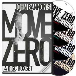 BIGBLINDMEDIA Presents Move Zero (4 Volume Set) by John Bannon – DVD - magic tricks