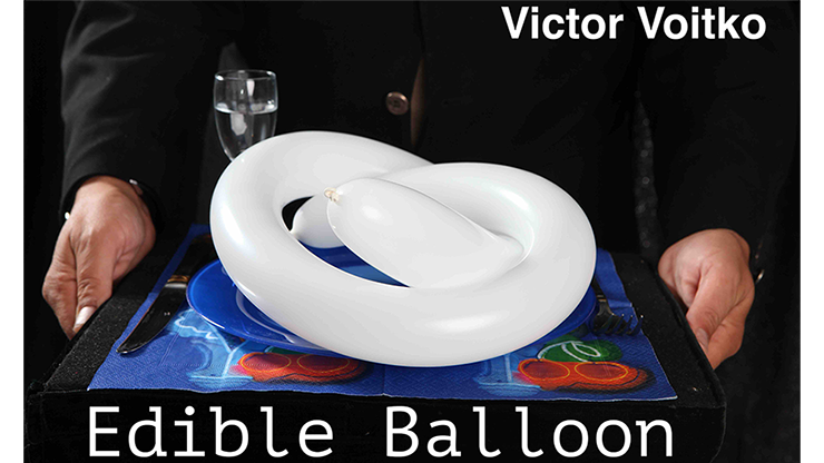 Edible Balloon by Victor Voitko (Gimmick and Online Instructions) – Trick - magic tricks