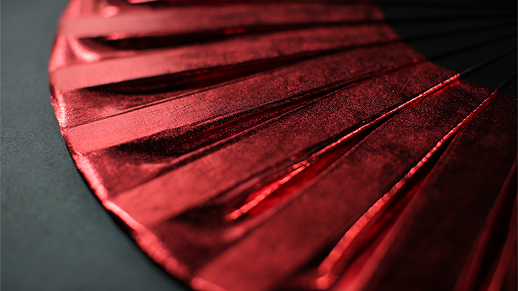 Appearing SnowStorming Fan V2 (Liquid Red) by Victor Voitko (Gimmick and Online Instructions) – Trick - magic tricks