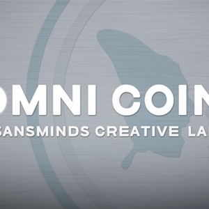 Omni Coin US version (DVD and  2 Gimmicks) by SansMinds Creative Lab – Trick - magic tricks