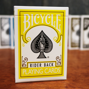Bicycle Yellow Playing Cards by US Playing Cards Co - magic tricks