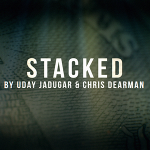 STACKED (Gimmicks and Online Instructions) by Christopher Dearman and Uday  – Trick - magic tricks
