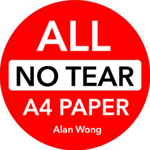 No Tear Pad (Extra Large, 8.5 X 11.5 “) ALL No Tear by Alan Wong – Trick - magic tricks