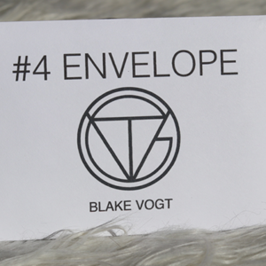 Number 4 Envelope (Gimmicks and Online Instructions) by Blake Vogt – Trick - magic tricks