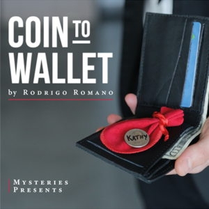 Coin to Wallet (Gimmicks and Online Instructions) by Rodrigo Romano and Mysteries – Trick - magic tricks