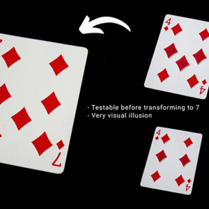 Tumi Magic presents Glitch Card (Red) by Tumi Magic – Trick - magic tricks