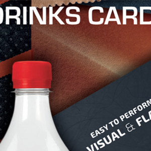 Drink Card KIT for Astonishing Bottle (Gimmick and Online Instructions) by João Miranda and Ramon Amaral  – Trick - magic tricks