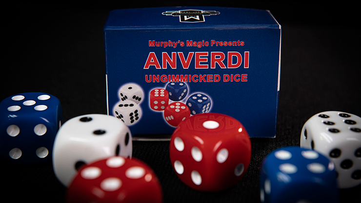 NON GIMMICKED DICE 6 PACK/MIXED by Tony Anverdi – Trick - magic tricks