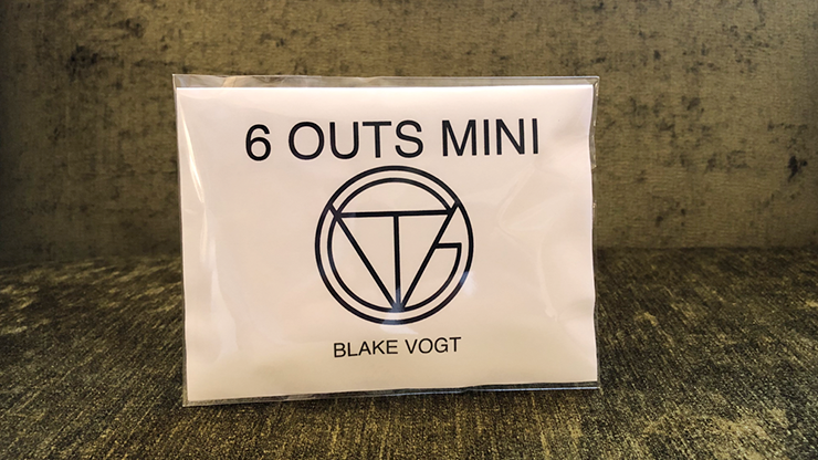 Six Outs Mini (Gimmicks and Online Instructions) by Blake Vogt – Trick - magic tricks