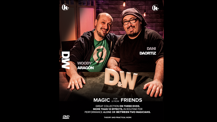 D & W (Dani and Woody) by Grupokaps- DVD - magic tricks