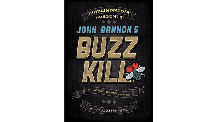 BIGBLINDMEDIA Presents John Bannon’s Buzz Kill (Gimmicks and Online Instructions) – Trick - magic tricks