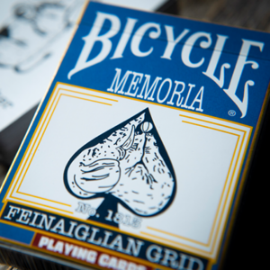 Memoria Deck (Feinaiglian Grid) Playing Cards - magic tricks