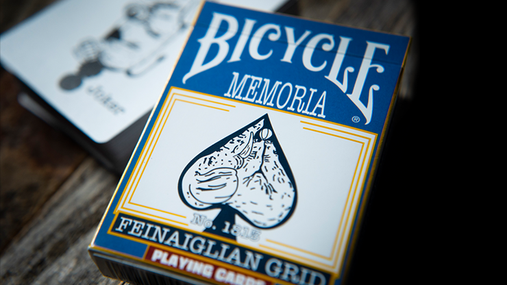 Memoria Deck (Feinaiglian Grid) Playing Cards - magic tricks