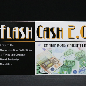 Flash Cash 2.0 (Euro) by Alan Wong & Albert Liao – Trick - magic tricks