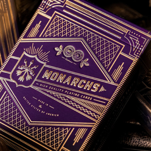 Monarch Royal Edition (Purple) Playing Cards by theory11 - magic tricks