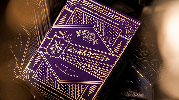 Monarch Royal Edition (Purple) Playing Cards by theory11 - magic tricks