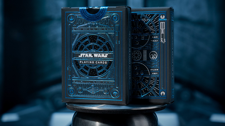 Star Wars Light Side (Blue) Playing Cards by theory11 - magic tricks