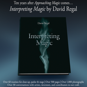 Interpreting Magic by David Regal – Book - magic tricks