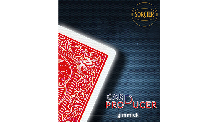Card Production Gimmick Red by Sorcier Magic – Trick - magic tricks