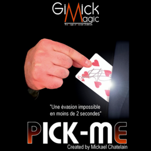PICK ME (RED) by Mickael Chatelain – Trick - magic tricks