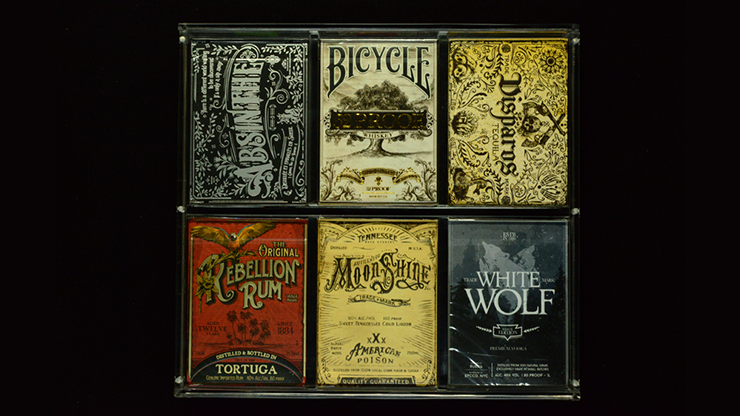 Carat X3x2 (Holds 6 Decks) - magic tricks