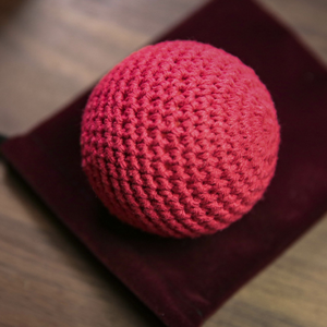 Final Load Crochet Ball (Red) by TCC - magic tricks