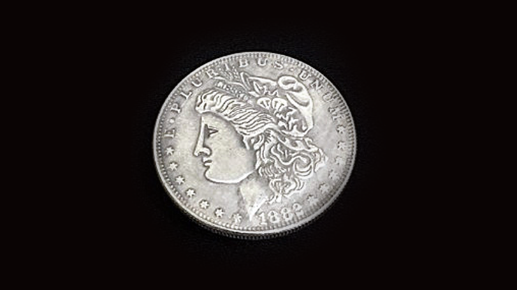 POWER COIN (Morgan) by Himitsu Magic – Trick - magic tricks