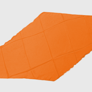 Diamond Cut Silk 18 inch (Orange) by Magic By Gosh – Trick - magic tricks
