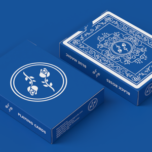 Black Roses Blue Magic Playing Cards - magic tricks