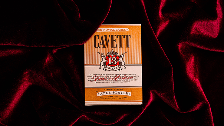 No.13 Table Players Vol. 4 (Cavett) Playing Cards by Kings Wild Project - magic tricks