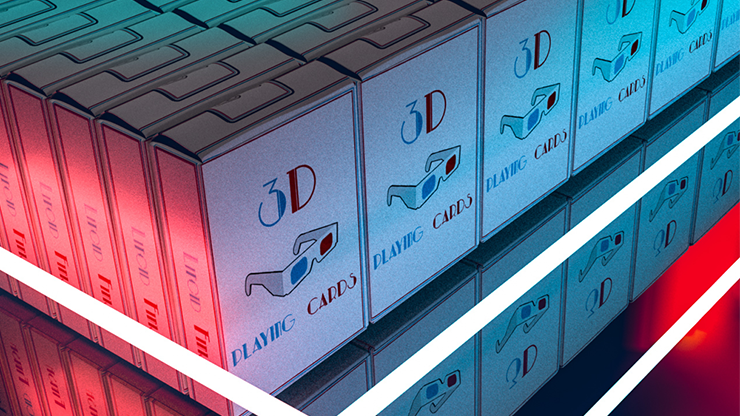 3D Playing Cards - magic tricks