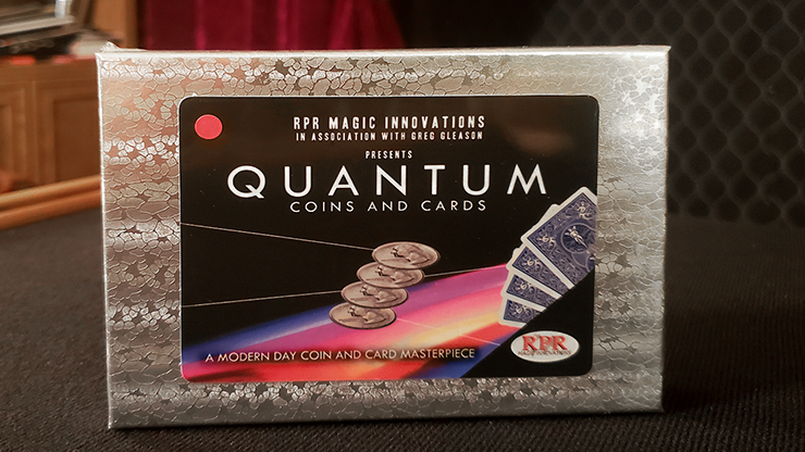 Quantum Coins (Euro 50 cent Red Card) Gimmicks and Online Instructions by Greg Gleason and RPR Magic Innovations - magic tricks
