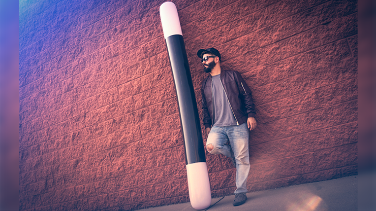 INFLATABLE WAND MEGA (8FT.) by Murphy’s Magic Supplies – Trick - magic tricks