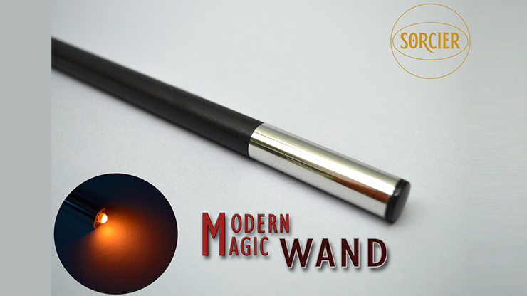 Modern Light Wand RED by Sorcier Magic - magic tricks