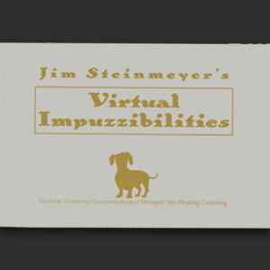 Virtual Impuzzibilities by Jim Steinmeyer – Book - magic tricks