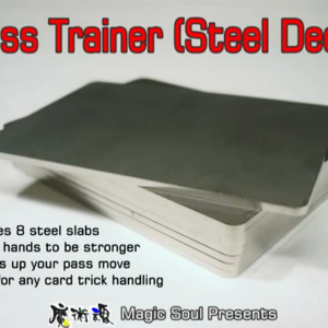 Sleight Trainer (Steel Deck) by Hondo – Trick - magic tricks
