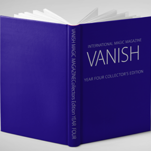 VANISH MAGIC MAGAZINE Collectors Edition Year Four (Hardcover) by Vanish Magazine – Book - magic tricks