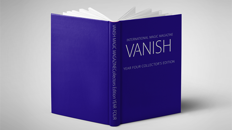VANISH MAGIC MAGAZINE Collectors Edition Year Four (Hardcover) by Vanish Magazine – Book - magic tricks