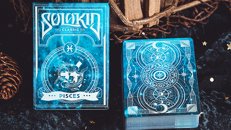 Solokid Constellation Series v2 (Pisces) Playing Cards by Solokid Playing Card Co. - magic tricks