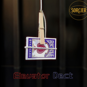 Elevator Deck BLUE by Sorcier Magic - magic tricks