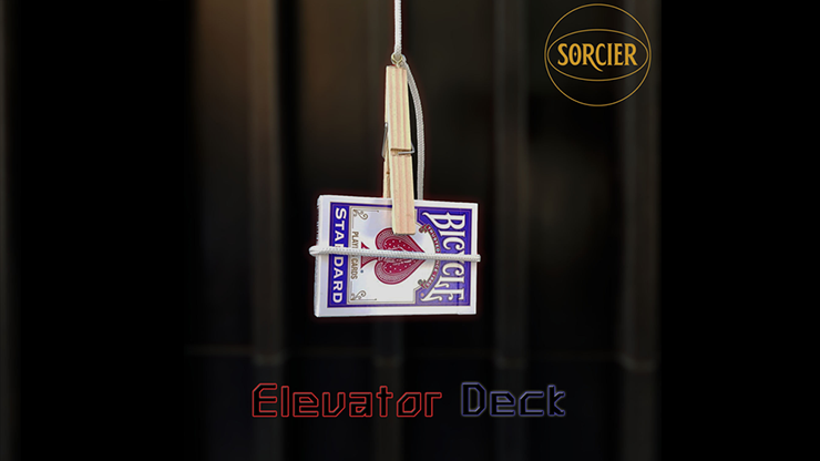Elevator Deck BLUE by Sorcier Magic - magic tricks