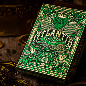 Atlantis Rise Edition Playing Cards by Riffle Shuffle - magic tricks