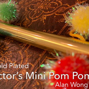 Collector’s Mini Pom-Pom Stick by Alan Wong – Trick - magic tricks