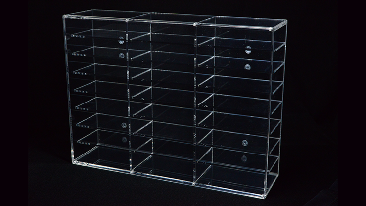 Carat XDR24L Deck Rack (24 Decks) with Lid - magic tricks