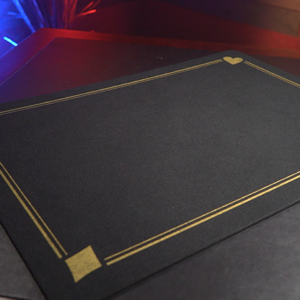 Standard Close-Up PIP Pad 11X16 (Black) by Murphy’s Magic Supplies – Trick - magic tricks