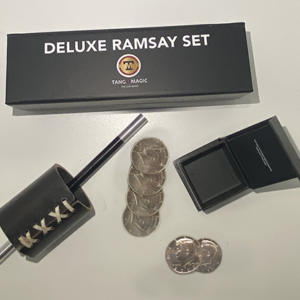 Deluxe Ramsay Set Half Dollar (Gimmicks and Online Instructions)  by Tango – Trick - magic tricks