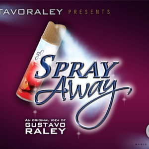 SPRAY AWAY (Gimmicks and Online Instructions) by Gustavo Raley – Trick - magic tricks