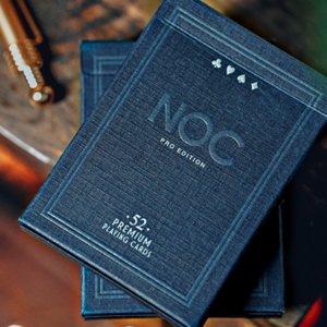 NOC Pro 2021 (Navy Blue) Playing Cards - magic tricks
