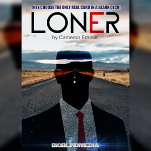BIGBLINDMEDIA Presents Loner Red (Gimmicks and Online Instructions) by Cameron Francis – Trick - magic tricks
